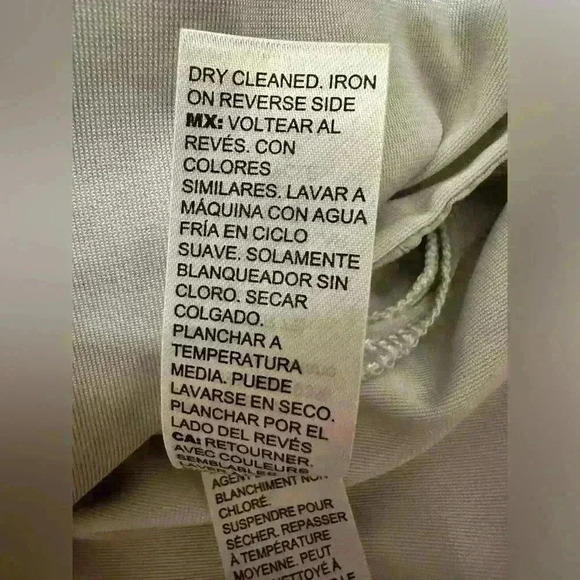 White House Black Market Silver Velvet Long Line Blazer Size Small NWT - Picture 13 of 13